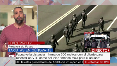 Facua exige que los consumidores no sean "rehenes" en el conflicto entre taxis y VTC