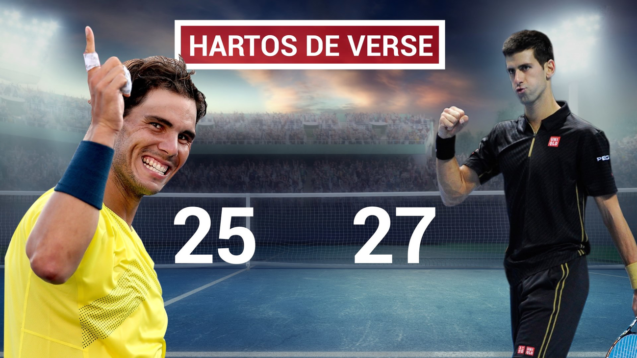 Nadal-Djokovic, el duelo más repetido del tenis moderno