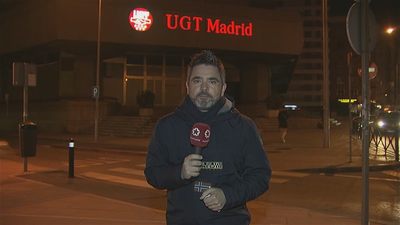 Los taxistas inician su movilizaciones en la sede de la UGT