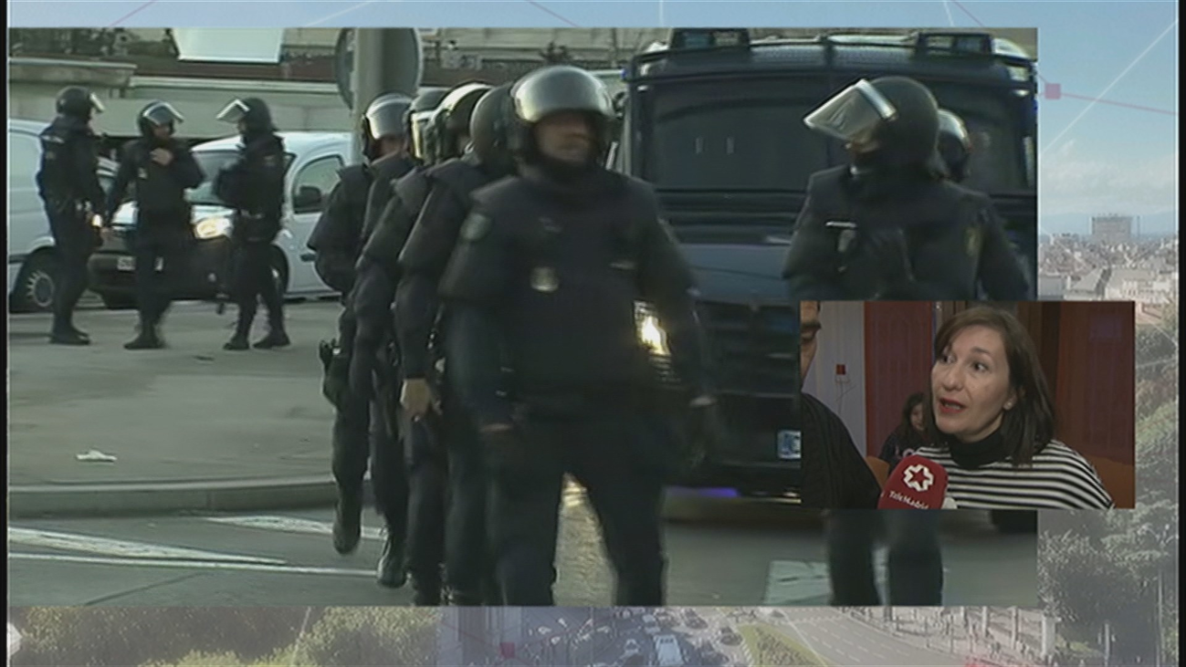 'Colaterales', la mujeres de los taxistas que apoyan la huelga