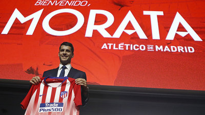 Morata: “El destino ha querido que acabe en el Atleti”