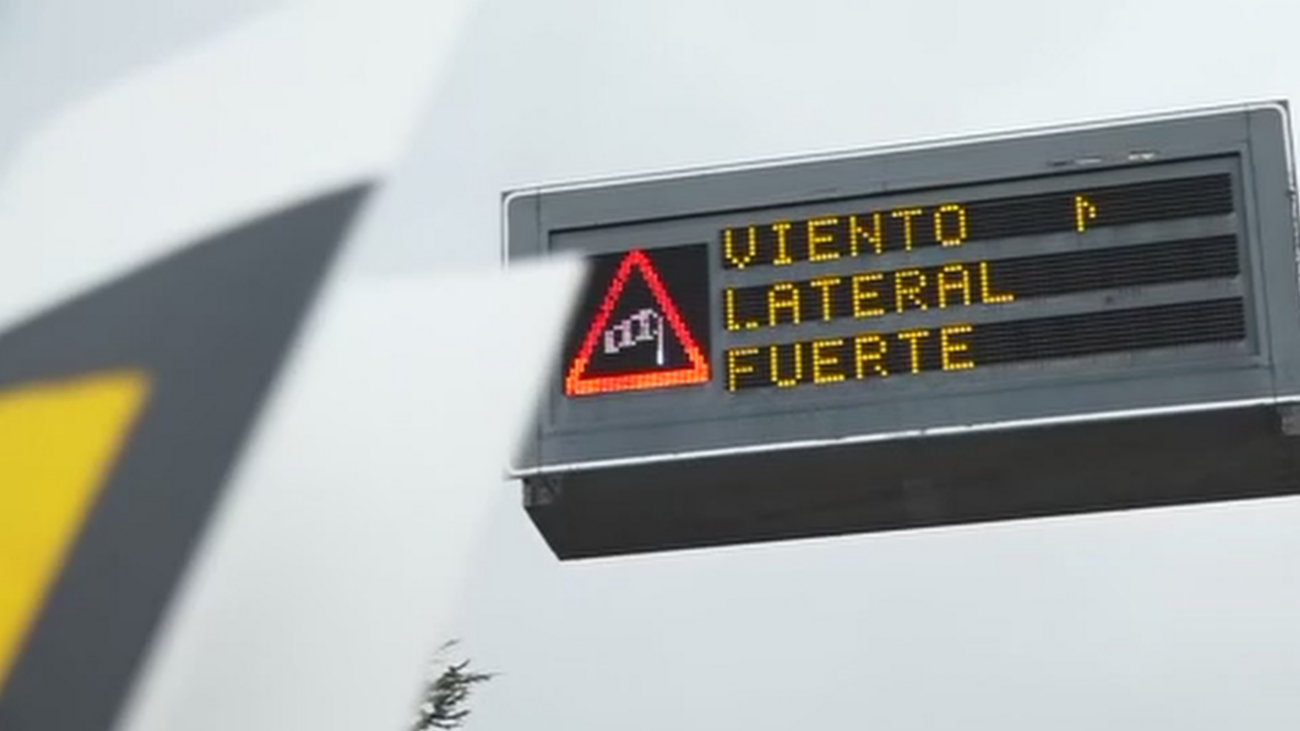 Aviso amarillo por fuertes rachas de viento en la Sierra de Madrid