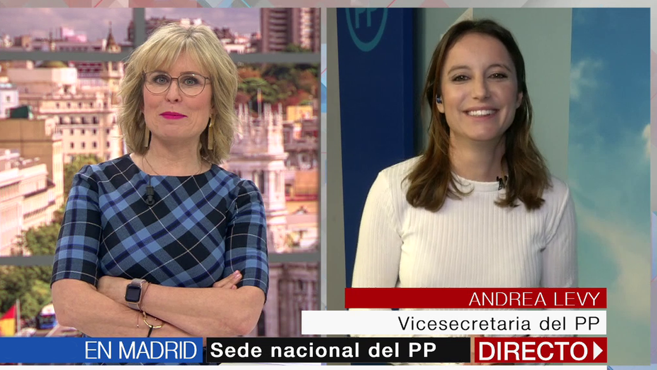 ¿Será Andrea Levy la número 2 de Martínez-Almeida para el Ayuntamiento de Madrid?