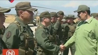 Maduro arremete contra Guaidó, se niega a adelantar las elecciones y se refugia en los militares