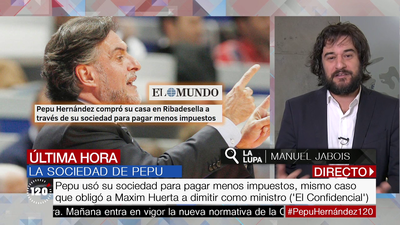Jabois, sobre la sociedad de Pepu Hernández: "A la política le corresponde si es ético o no"