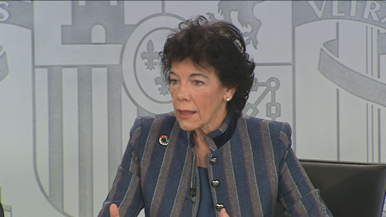 Celaá  pide "moderación y sensatez" durante el juicio del 'procés'