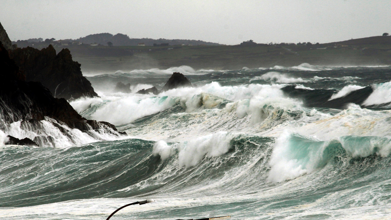 La borrasca 'Helena' con vientos de 140km/h en Galicia