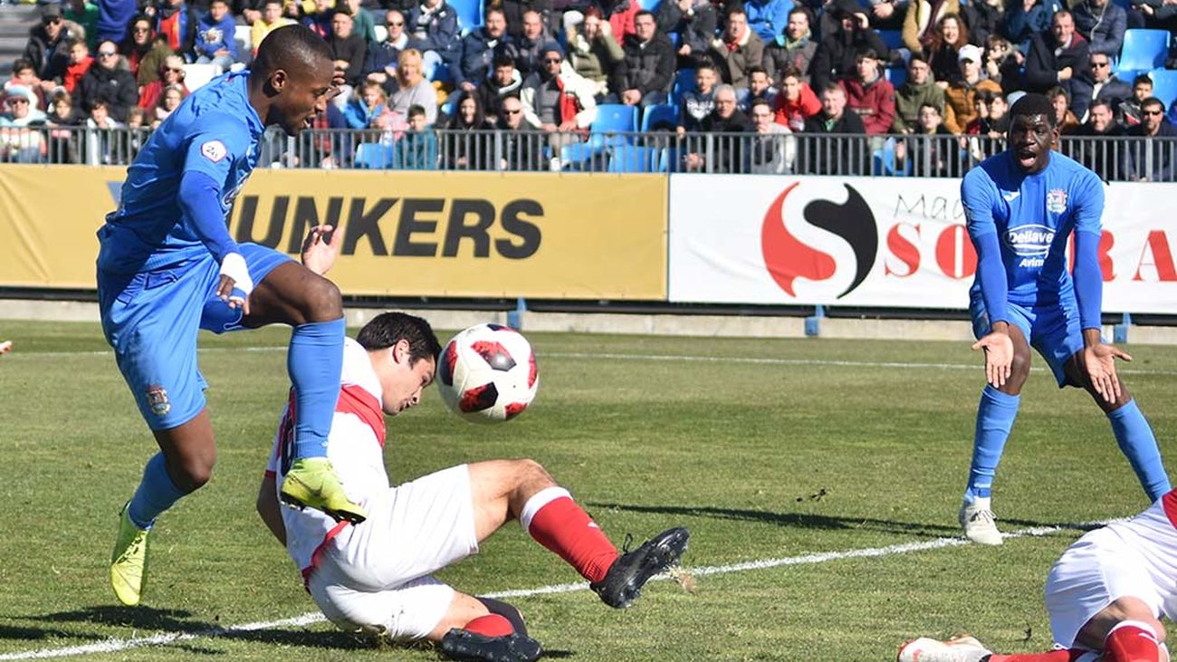 1-1. El Sanse saca un empate al Fuenlabrada