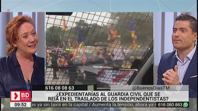 ¿Apruebas el expediente al agente de la Guardia Civil que se grabó riéndose durante el traslado de los presos independentistas?