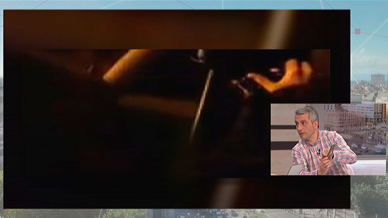 Así actúan los piquetes para evitar que los taxistas trabajen