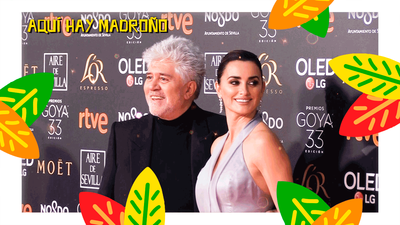Repasamos lo más madroñero de la Gala de los Goya