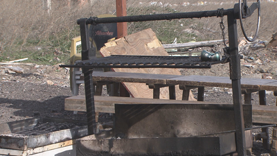 Cinco heridos en un incendio en una nave de Leganés junto a un poblado marginal