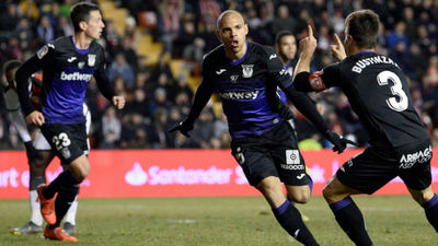 Gol de Braithwaite al Rayo (0-1)