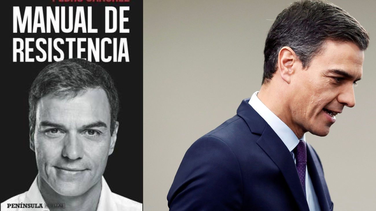 Sánchez publica el libro 'Manual de Resistencia' que ha concluido en la Moncloa