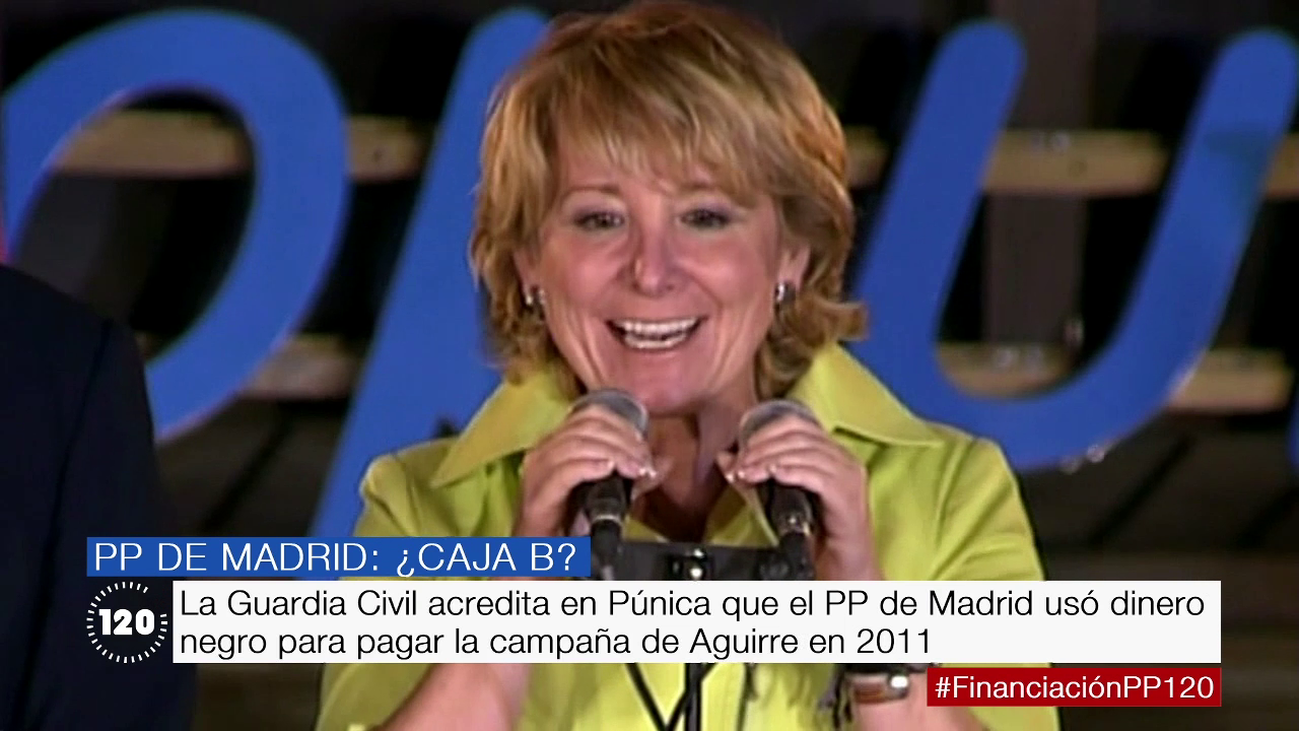 El PP gastó en la campaña de Aguirre de 2011 el doble de lo que acreditó, según la UCO