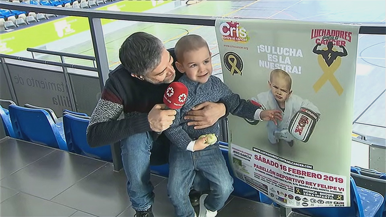 Boxeo para recaudar fondos para el pequeño Juan en su lucha contra el cáncer