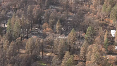 Las secuelas del incendio de Camp Fire, desde el aire