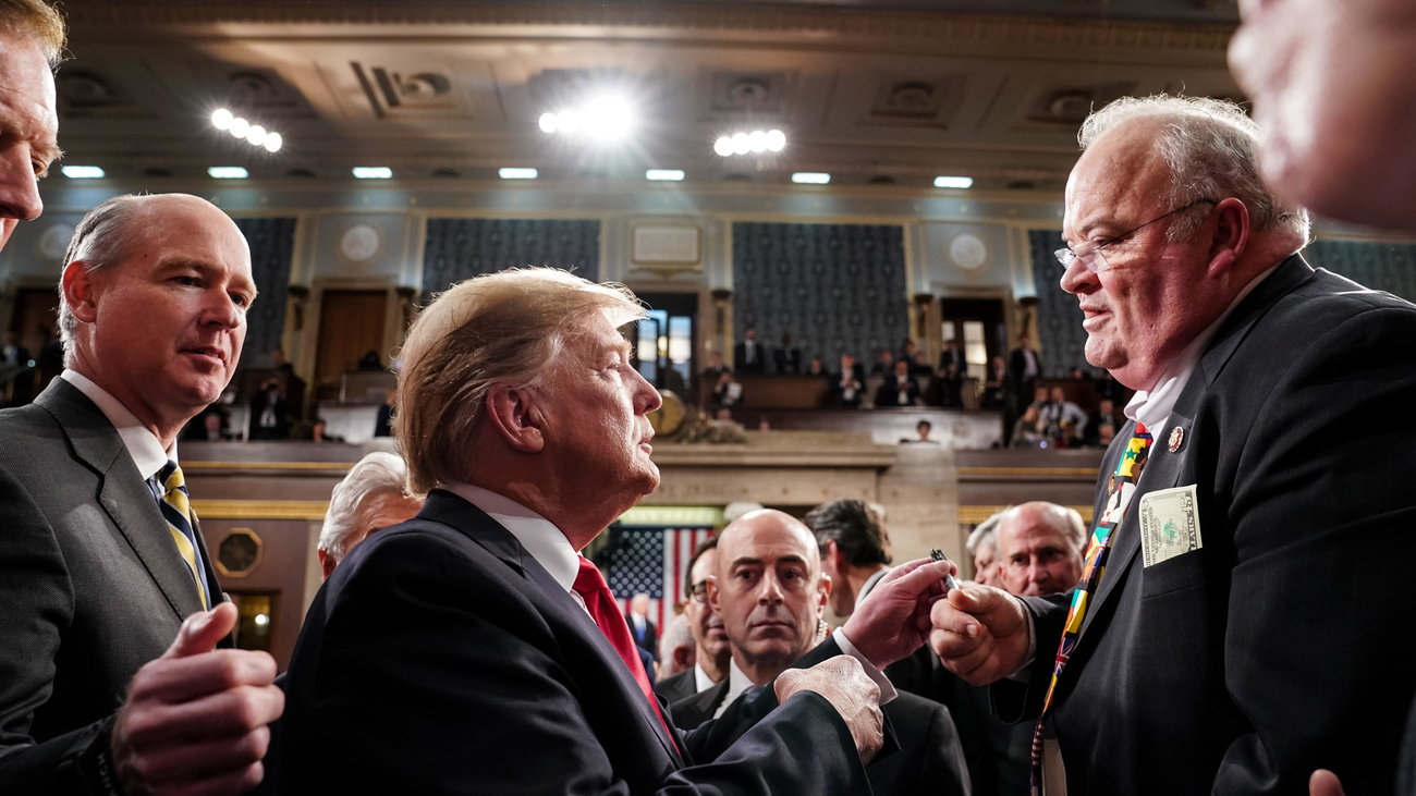 Trump afianza su política conservadora en el discurso del Estado de la Unión