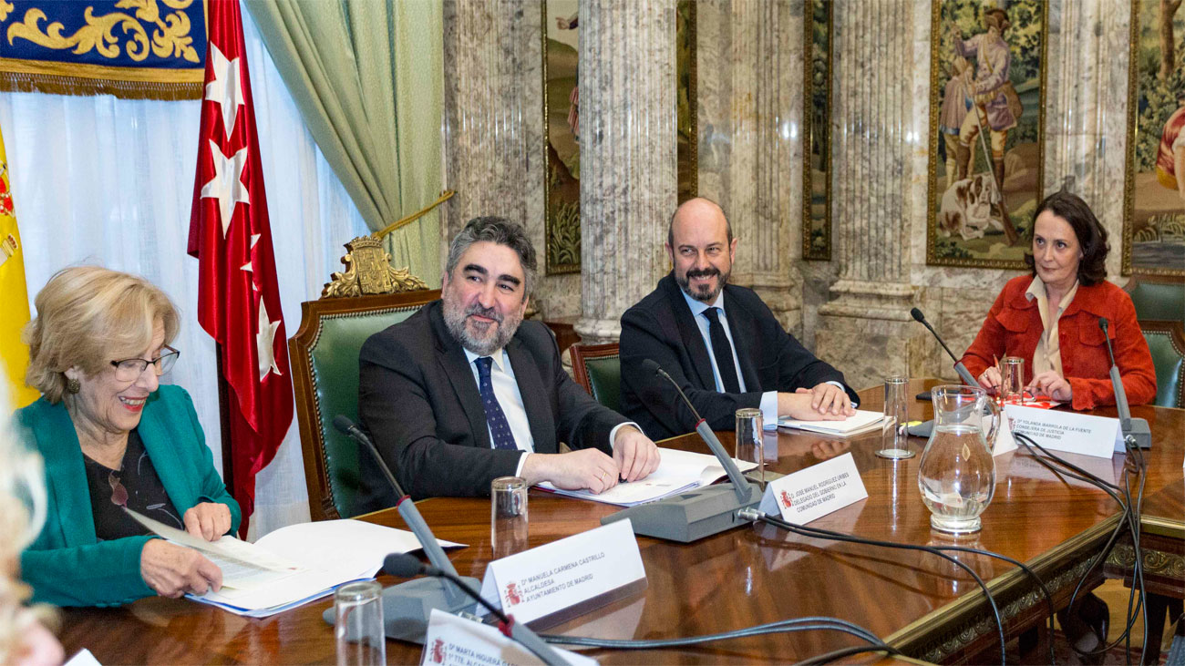 Las instituciones madrileñas colaborarán para dar respuesta a los desahucios