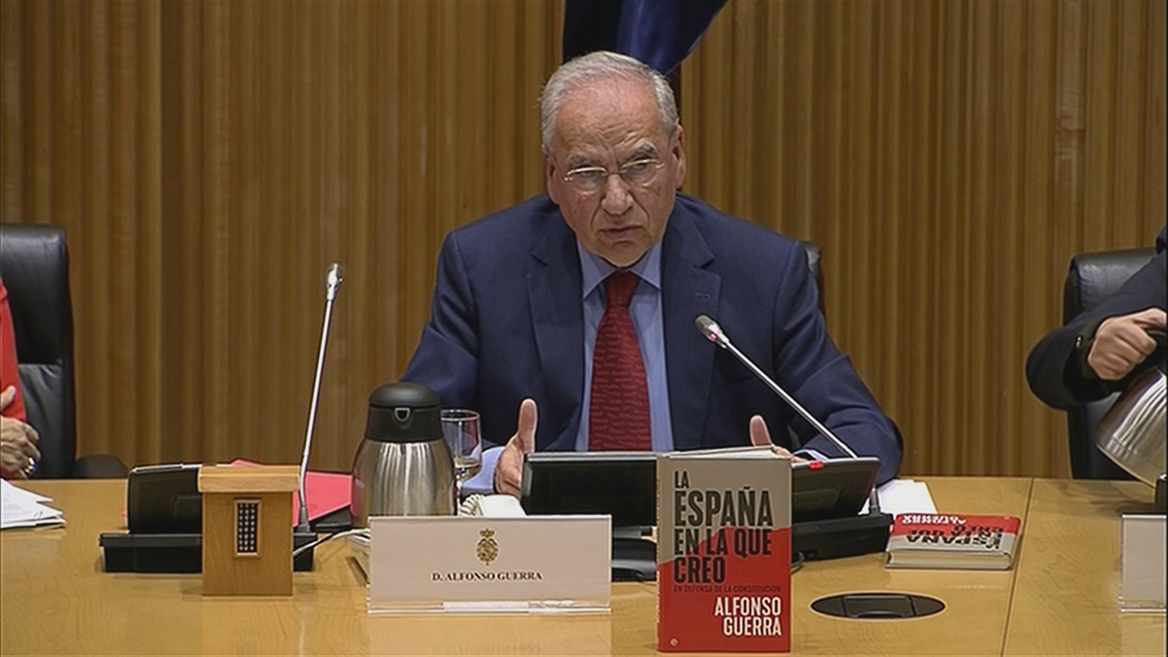 Guerra carga contra el "desatino" de un relator sobre Cataluña: España no es Yemen, ni Burkina Faso