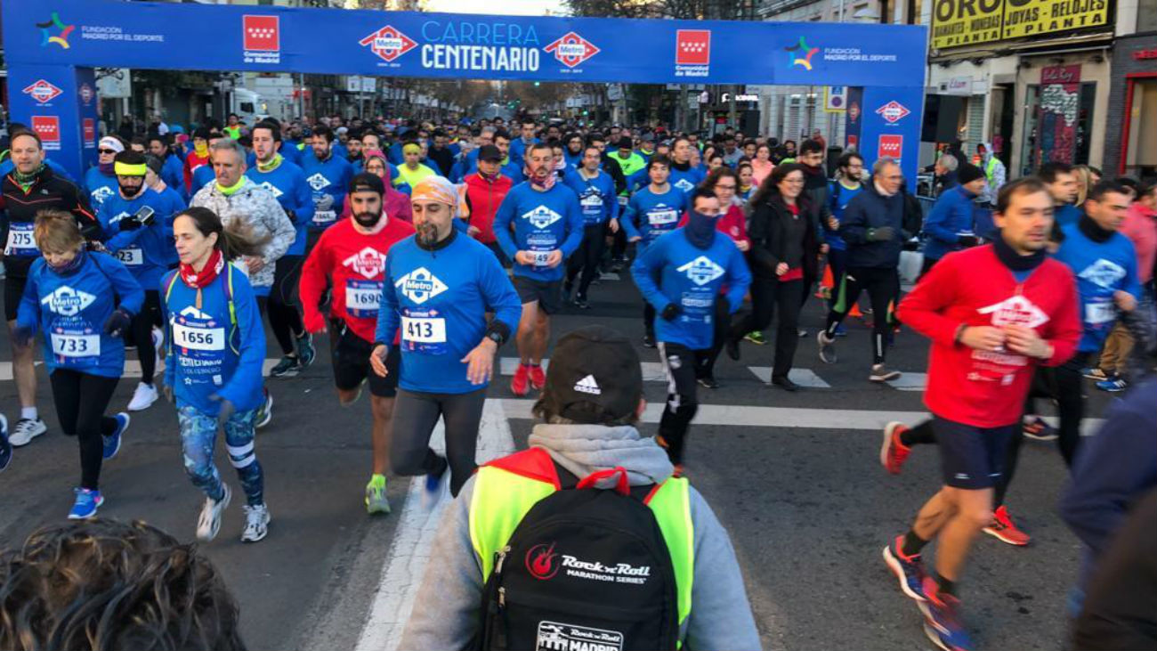 Madrid celebra el Centenario de Metro con una carrera histórica