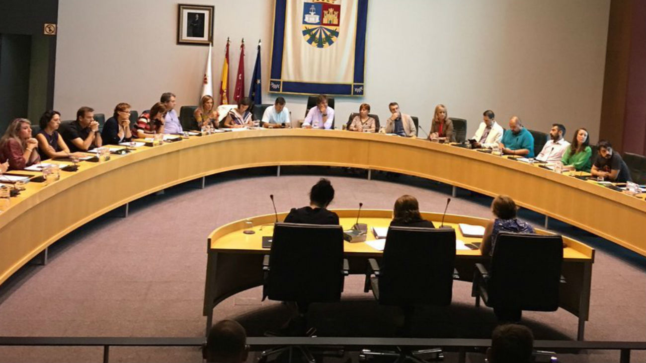 pleno del ayuntamiento de Fuenlabrada