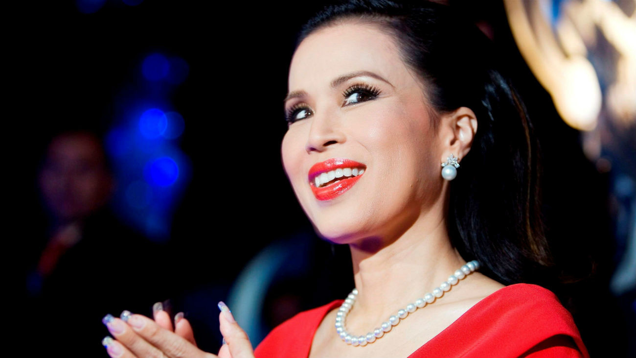 Fotografía de archivo que muestra a la princesa Ubolratana Mahidol de Tailandia