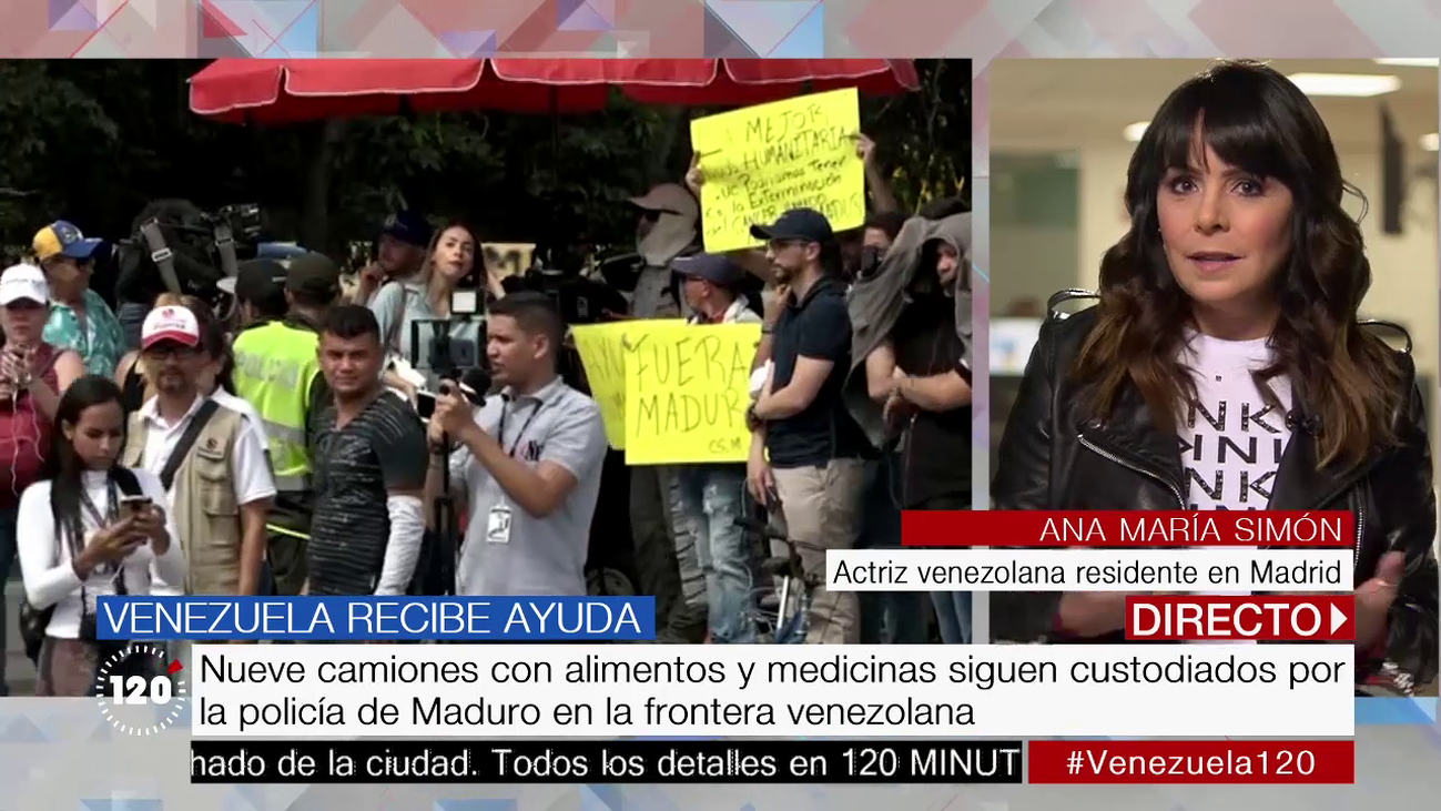 Ana Mª Simón, actriz venezolana: “La realidad en Venezuela es mucho peor de lo que se cuenta”