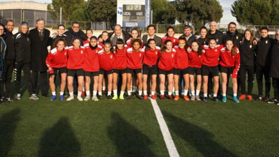 La cantera del fútbol femenino madrileño