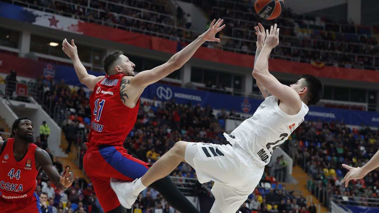 82-78. El Real Madrid no puede con el CSKA