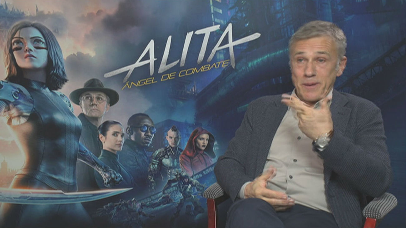 "Alita, ángel de combate" lo nuevo de Christoph Waltz