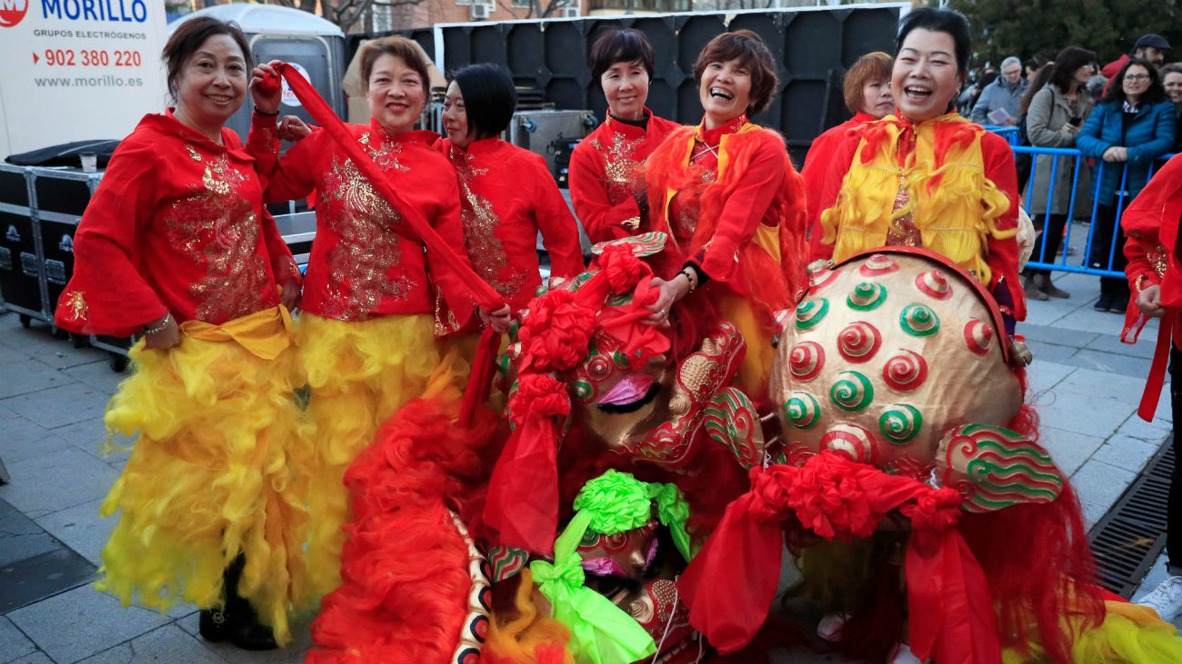 Usera se vuelca con el Año Nuevo Chino