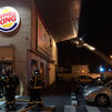 Desalojado un Burger King en Usera a causa de un incendio en su cocina