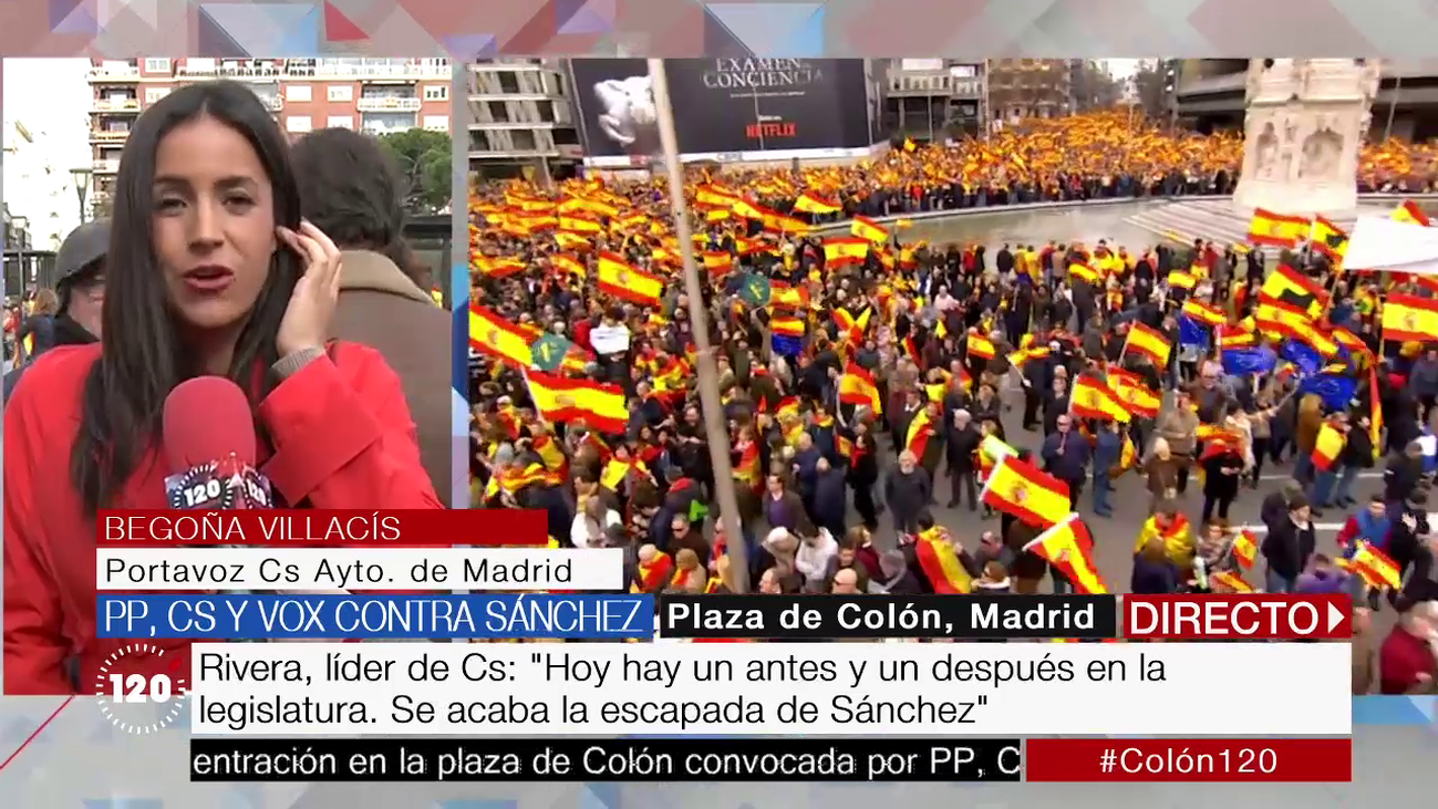 Begoña Villacís: “Sánchez dijo que iba a convocar elecciones y aún estamos esperando"