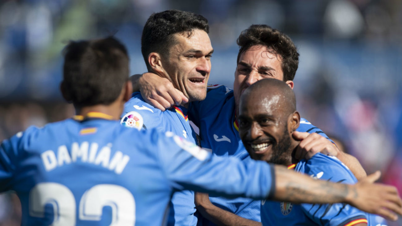 3-1. Victoria clara del Getafe ante el Celta