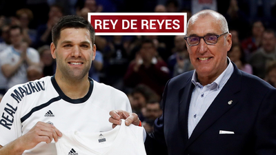El incombustible Felipe Reyes, homenajeado