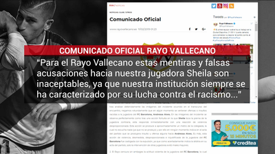 La rayista Shei García niega insultos racistas a Alves