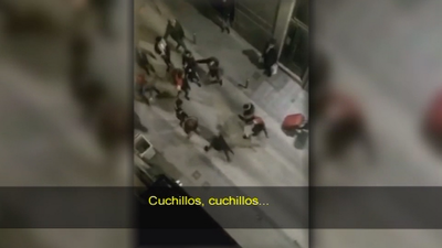 Reyerta a cuchillazos en Lavapiés