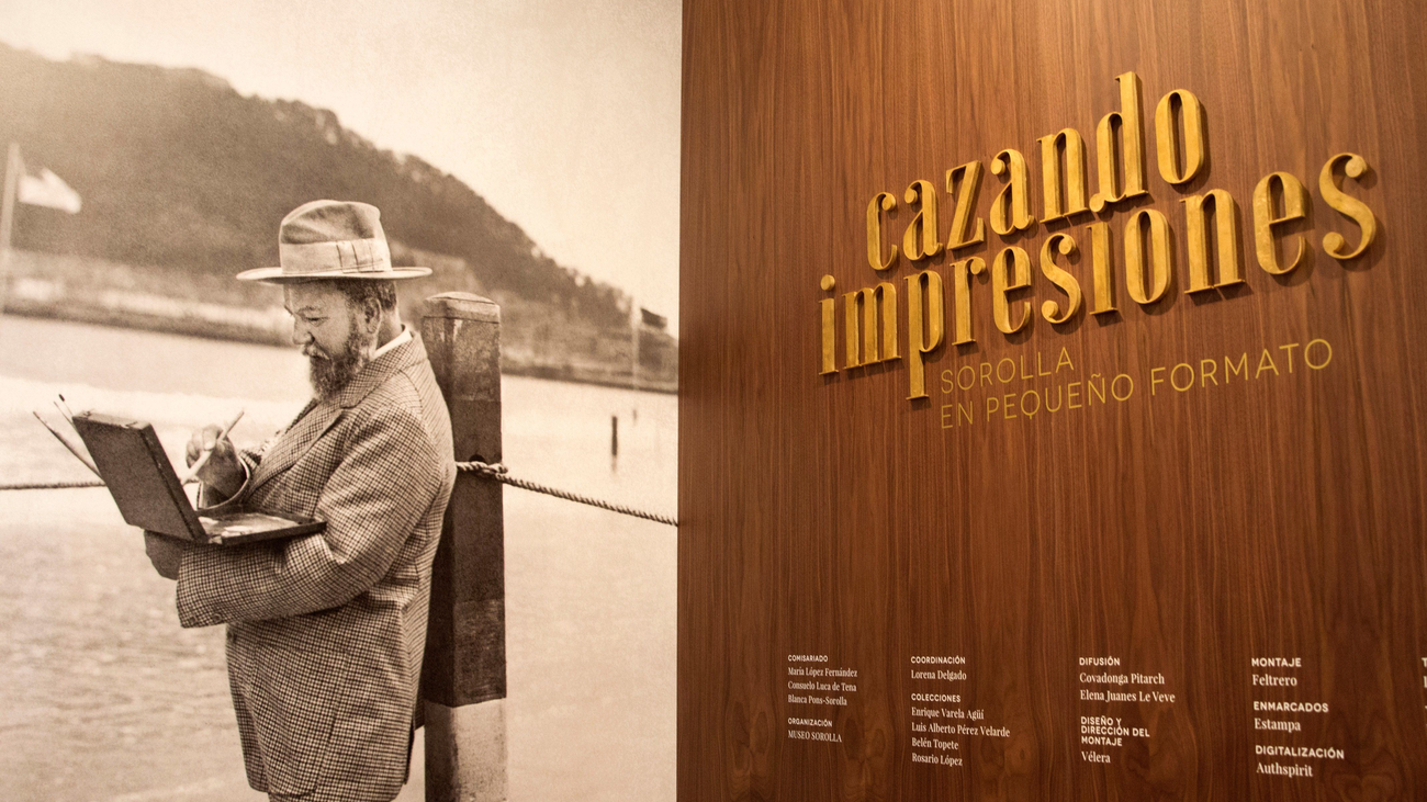 'Cazando Impresiones': Sorolla en versión reducida a través de 227 óleos