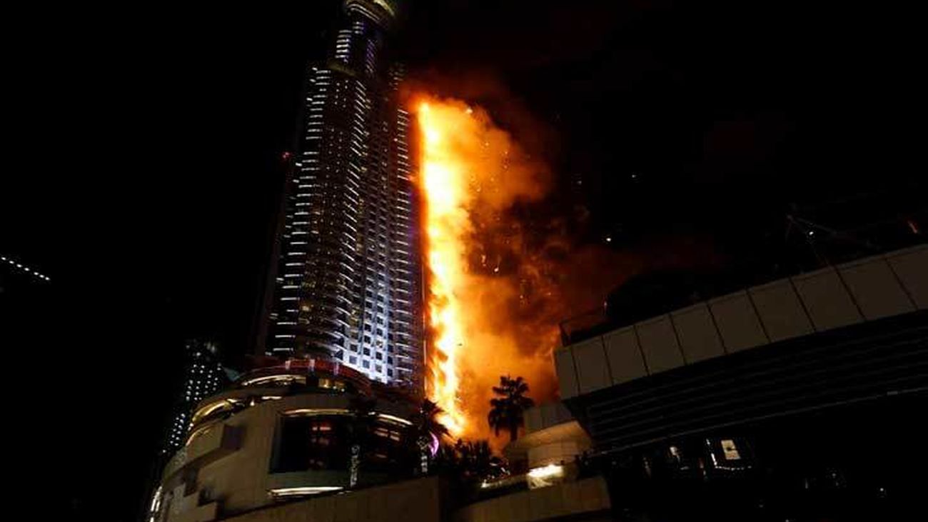 incendio en un hotel de Nueva Delhi