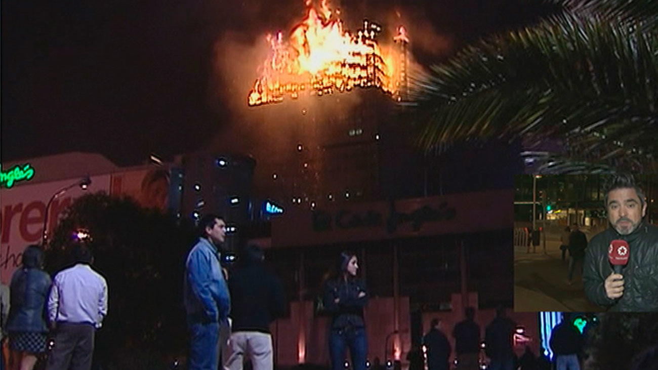 El incendio de la Torre Windsor fue provocado, según Moncloa.com