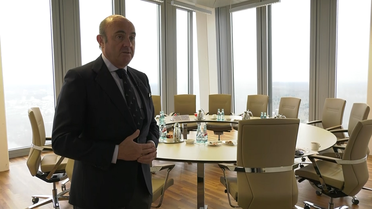 Luis de Guindos nos enseña el Banco Central Europeo