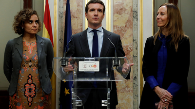 Pablo Casado: "Este es el fin del trayecto de Pedro Sánchez"