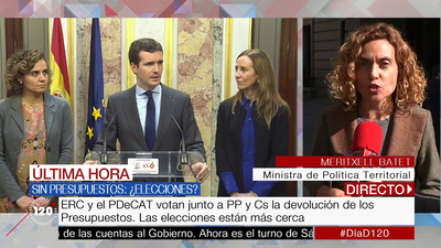 La ministra Batet: "La derecha sólo ha pensado en clave electoral"