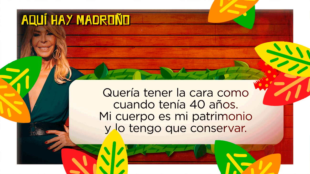 Bibiana Fernández cumple 65 madroños y estrena nueva cara