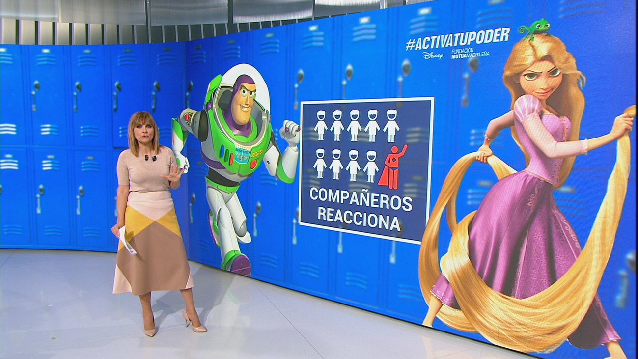 Personajes animados inspiran a los niños a actuar contra el acoso