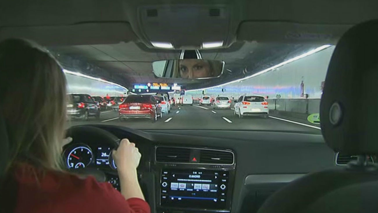 Mensajes de emergencia a los conductores en la M-30