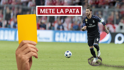 Ramos admite que forzó una amarilla y luego se desdice