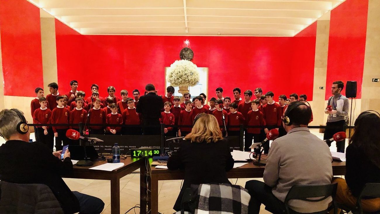 La Escolanía del Escorial en directo