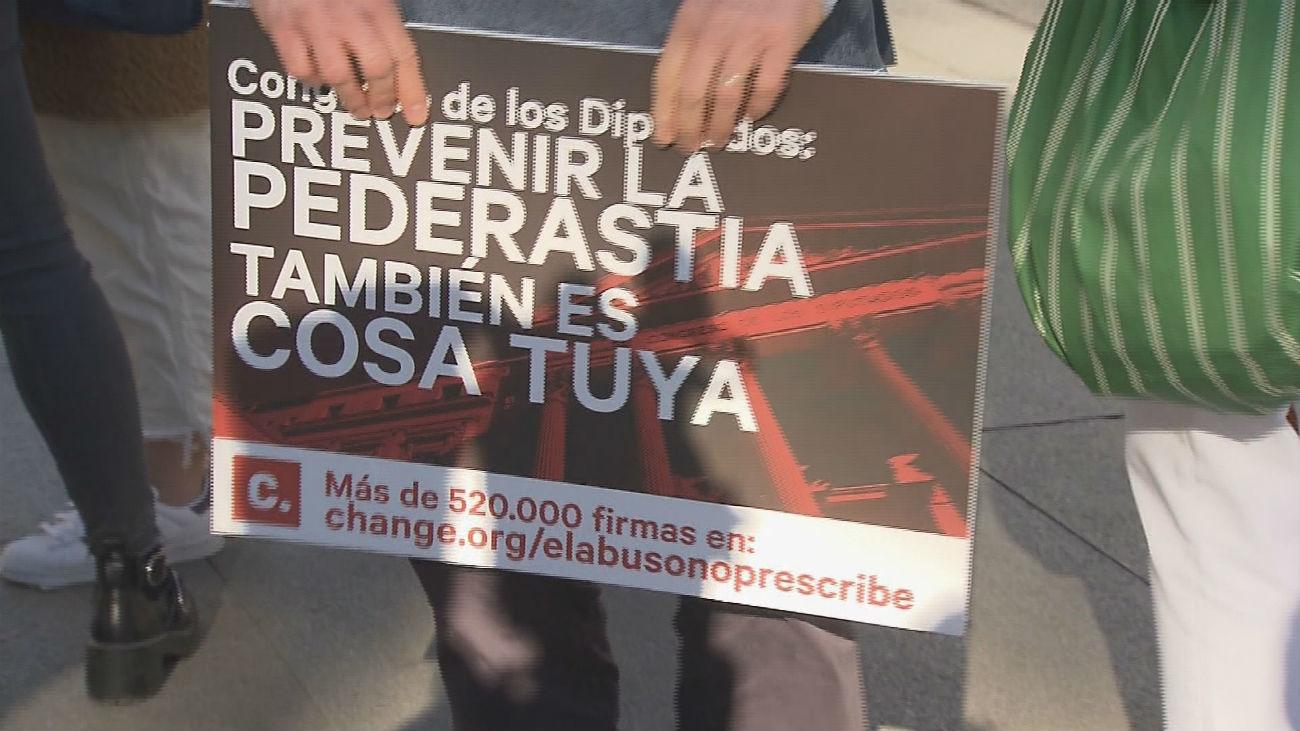 Víctimas de abusos sexuales piden que se amplíe la prescripción a 50 años